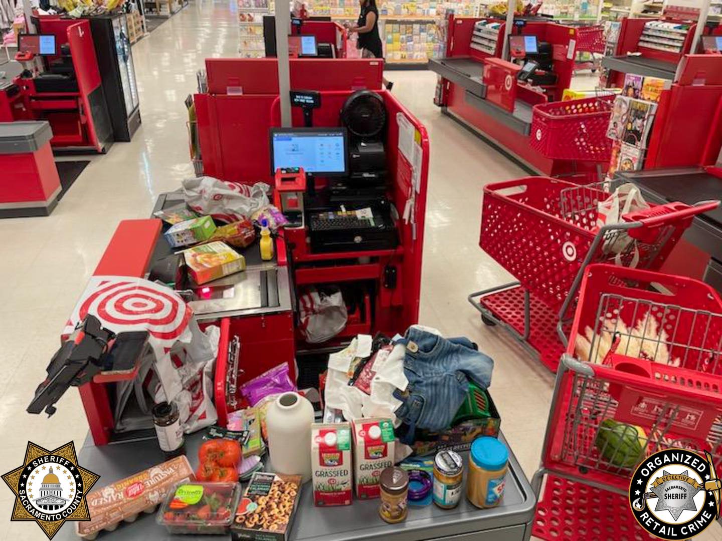 ‘Some of those items are big’ Target shoppers say after cops arrest 96 in retail theft operation involving child aged 11