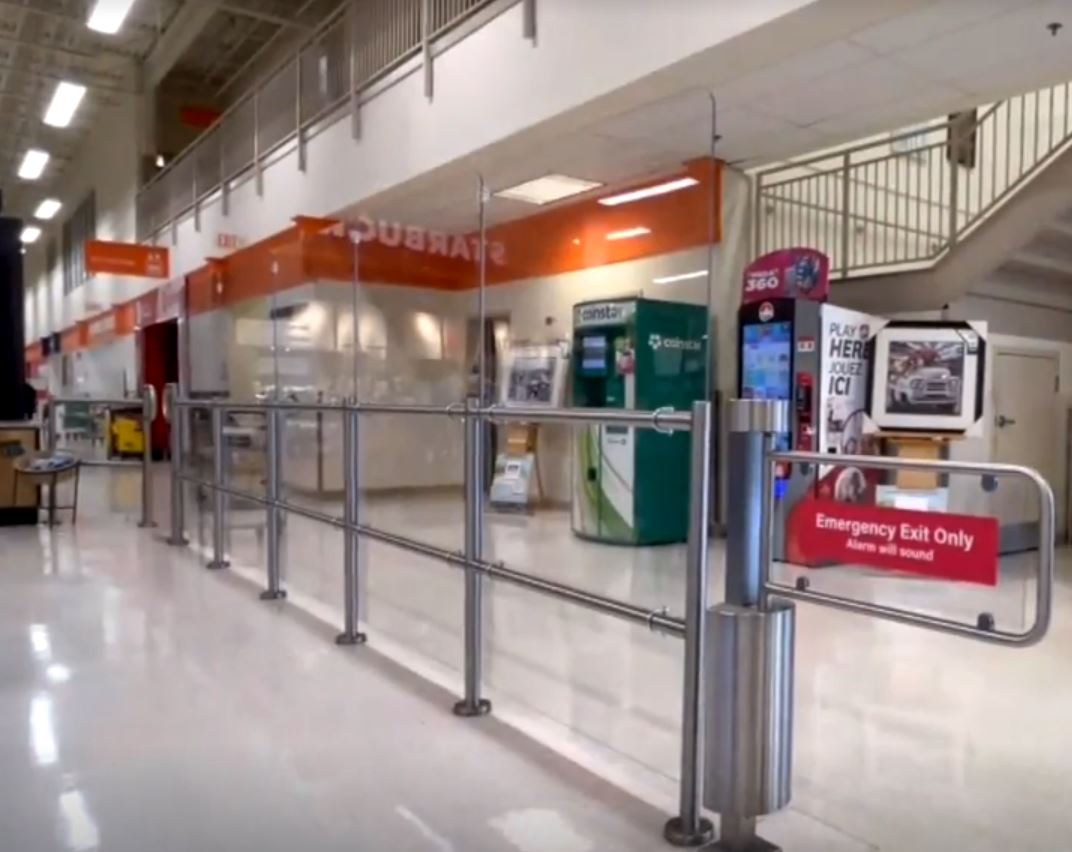 Loblaws-owned Atlantic Superstore sparked major controversy after putting up plexiglass barriers around the perimeter and self-checkout areas