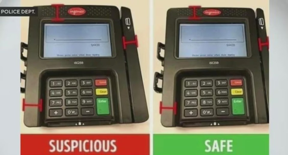 Shoppers warned as ‘nearly invisible’ info-swiping device uncovered at CVS – cops found razor-thin detail to look for