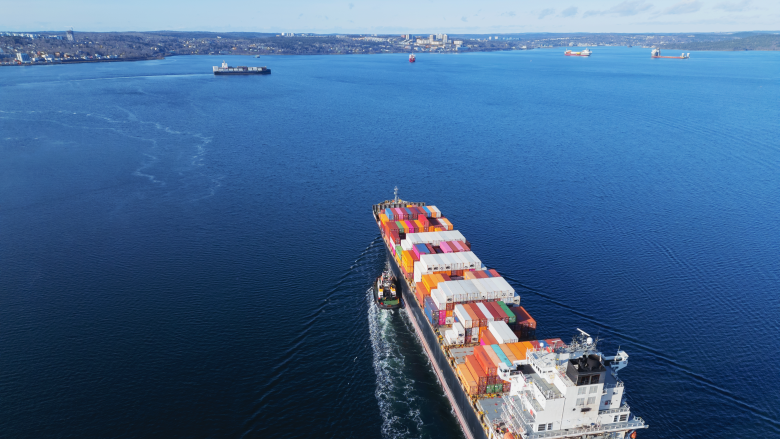Image of cargo ship.