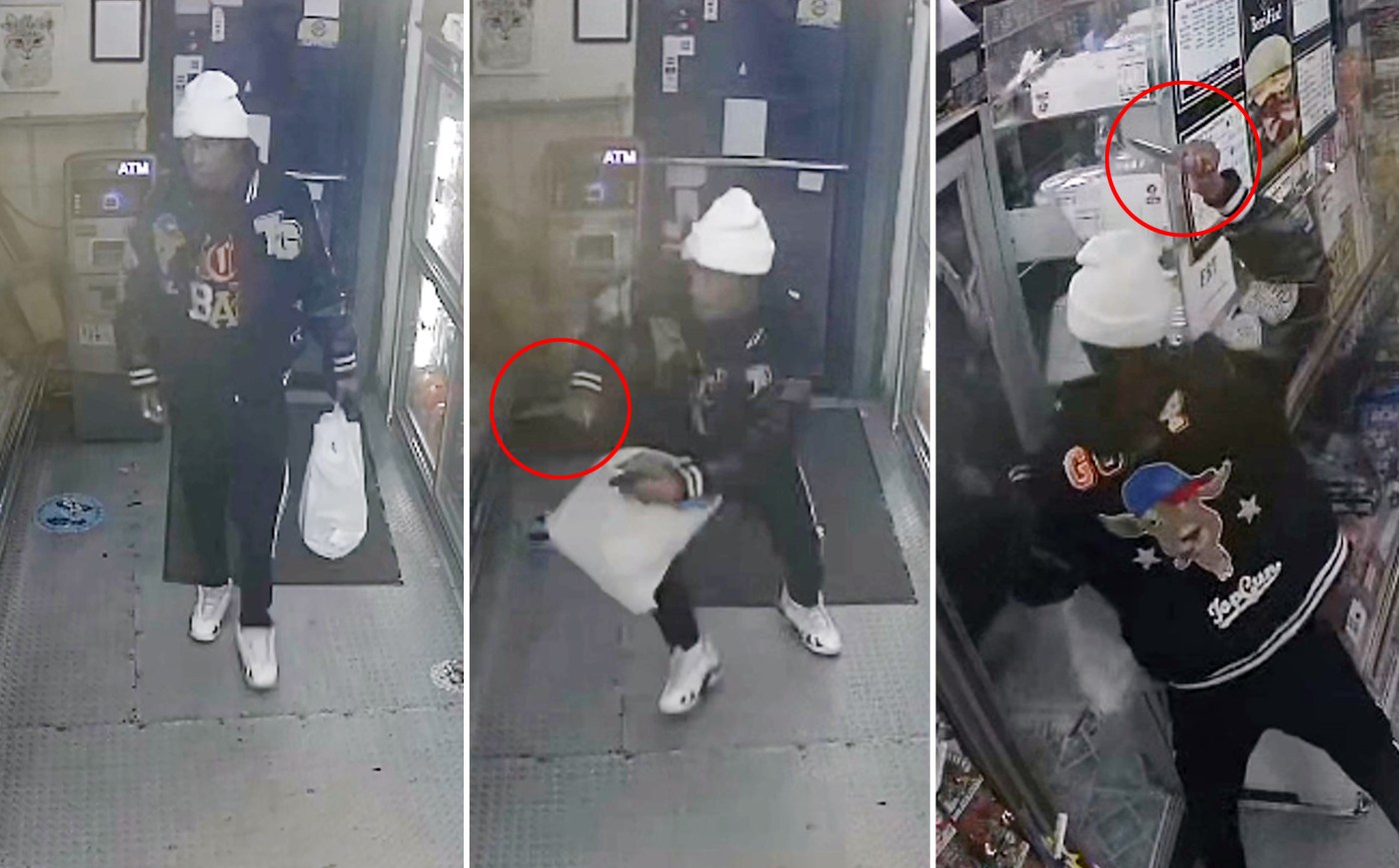 VIDEO: Man tries to stab Bronx bodega workers with butcher knife in unprovoked attack