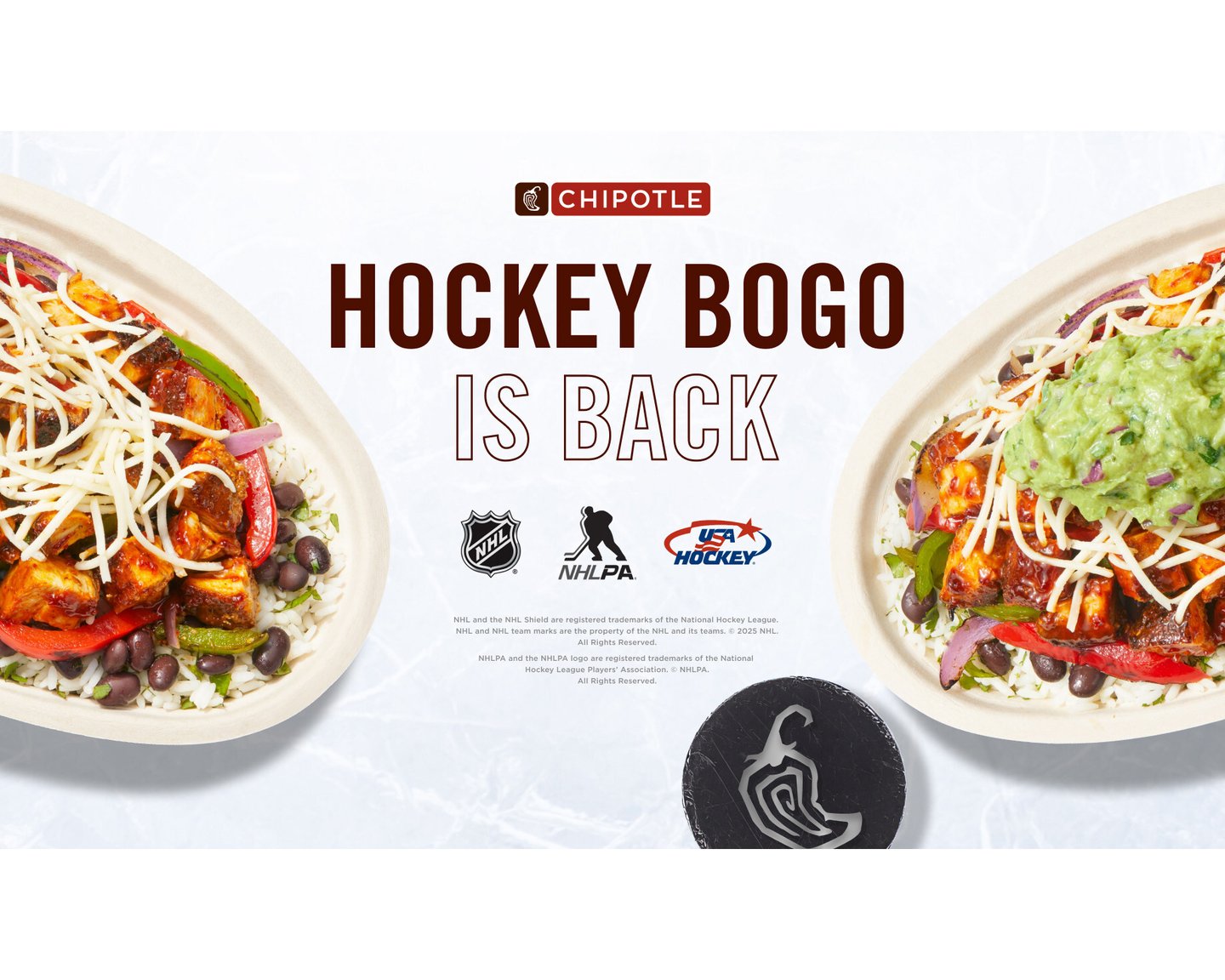 Chipotle Hockey BOGO