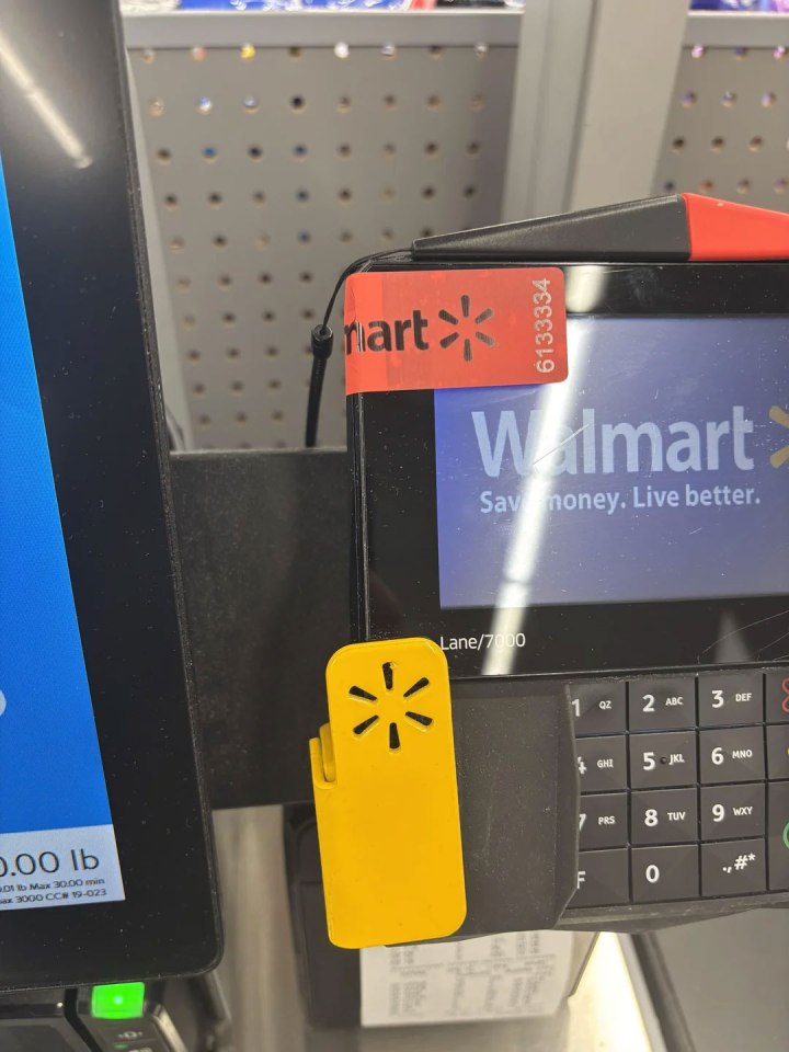 Walmart forced to add new self-checkout label after spate of info-stealing devices found – it sends message to shoppers