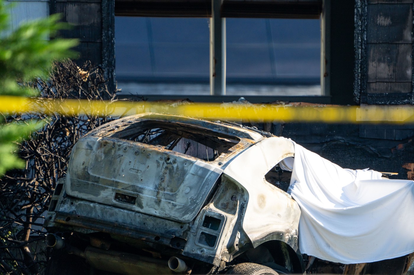 Driver dies in fiery crash into Long Island Quaker meeting house