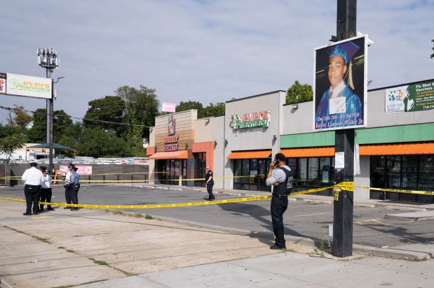 Sanjay Samuel, 13, was shot in the head outside a Dunkin' Donuts near Springfield and Linden Blvds. in Cambria Heights, Queens on Monday, Sept. 22, 2025.