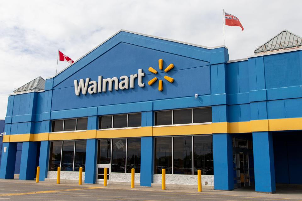 Walmart store in Canada.