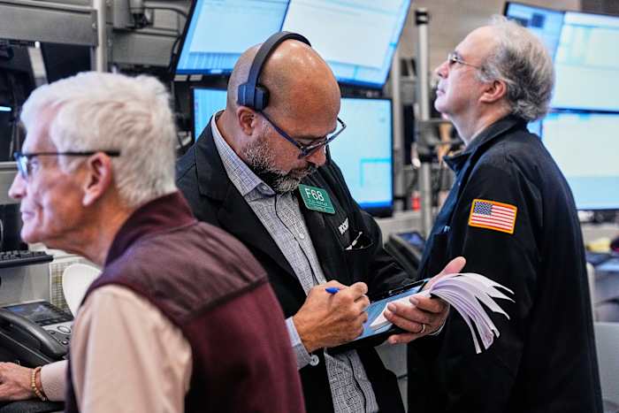 US stocks drift near their records as gold's price falls again