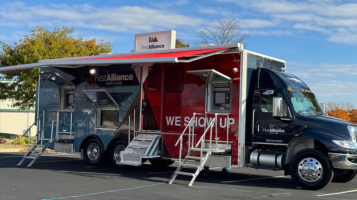 Custom Alarm Mobile Credit Union